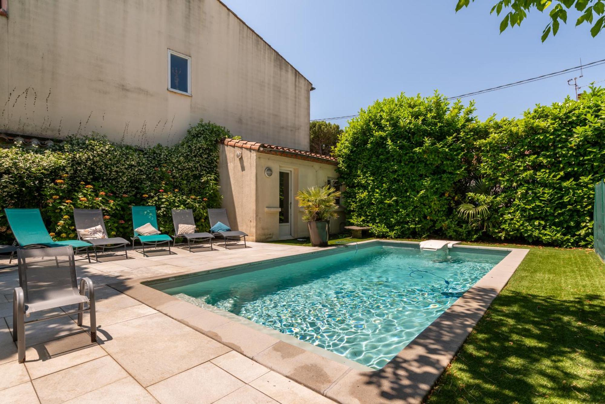 Villa La Casa Grande - Piscine - Wifi - Parking Carcassonne Esterno foto